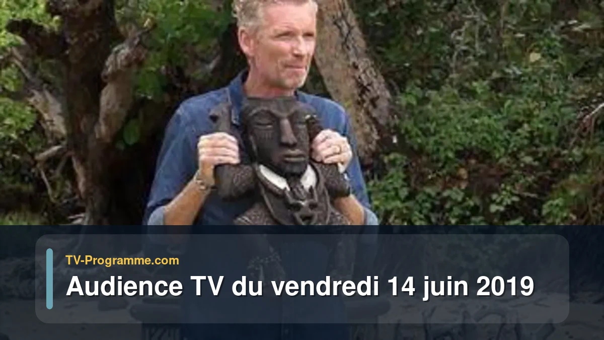 Audiences TV et audimat en prime time du Vendredi 14 juin 2019