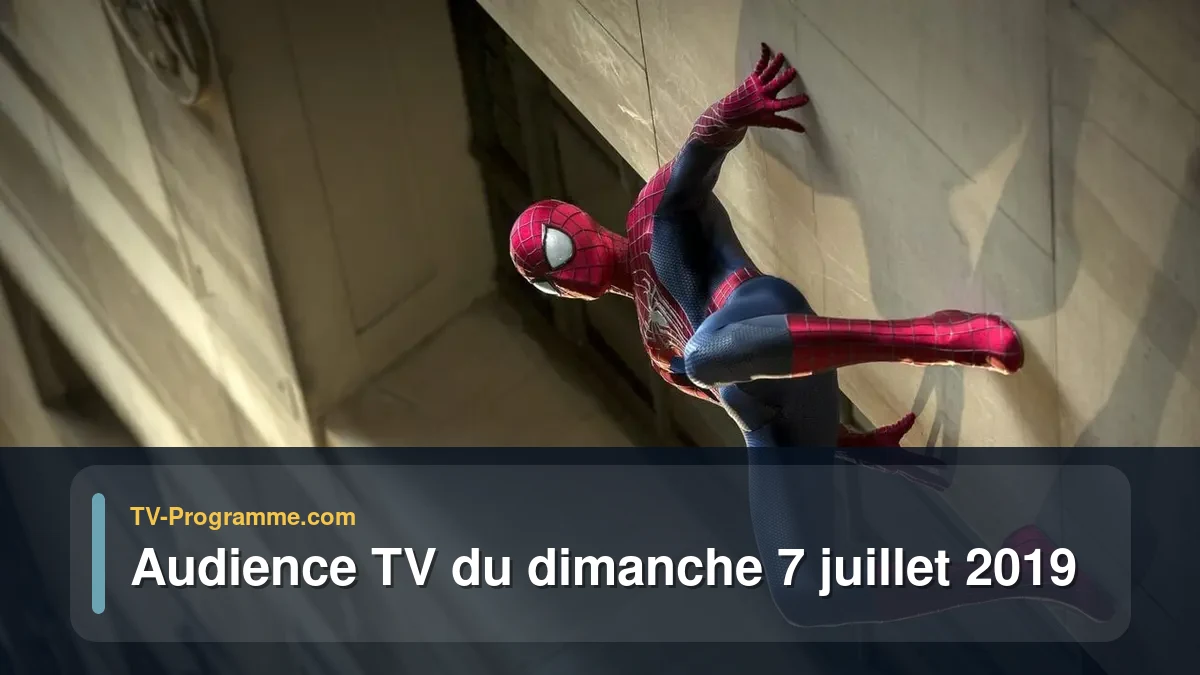 Audiences TV et audimat en prime time du Dimanche 7 juillet 2019