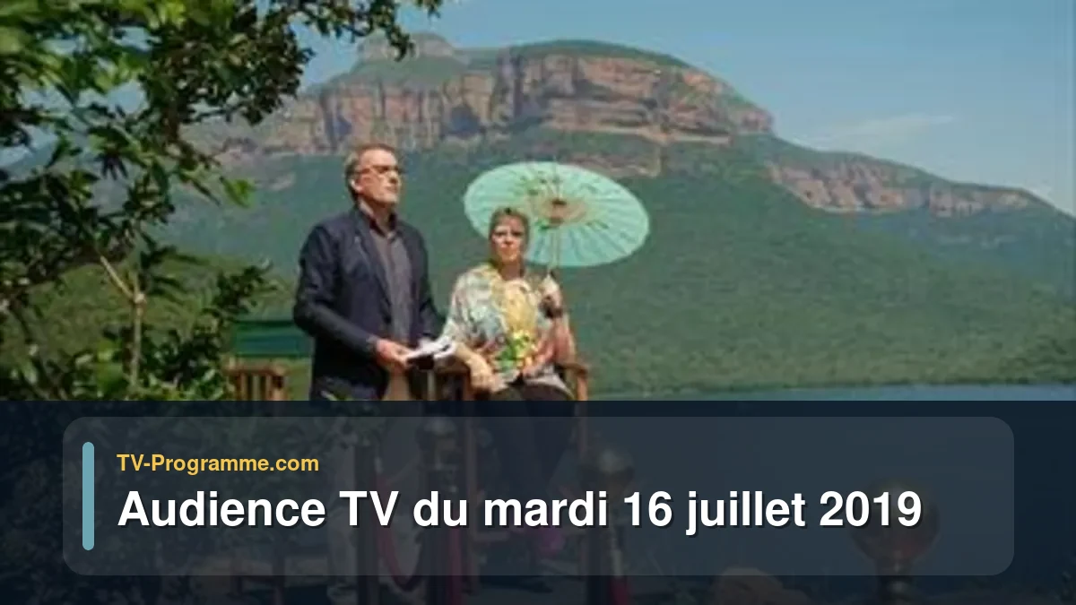 Audiences TV et audimat en prime time du Mardi 16 juillet 2019