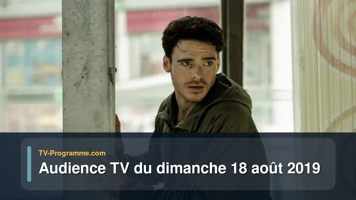 Audiences TV et audimat en prime time du Dimanche 18 août 2019