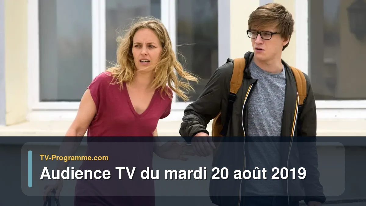 Audiences TV et audimat en prime time du Mardi 20 août 2019