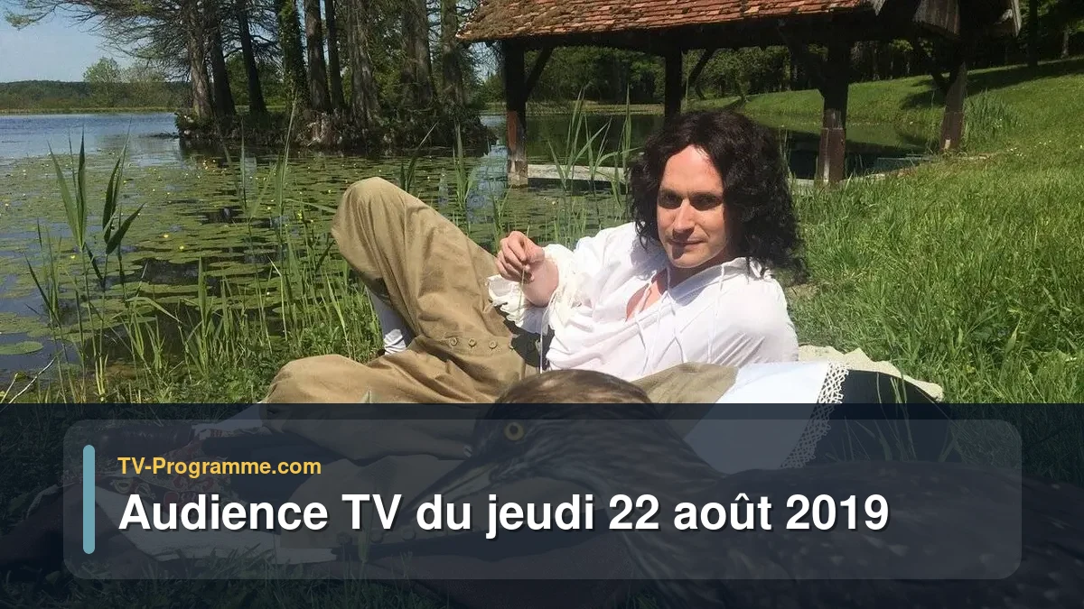 Audiences TV et audimat en prime time du Jeudi 22 août 2019