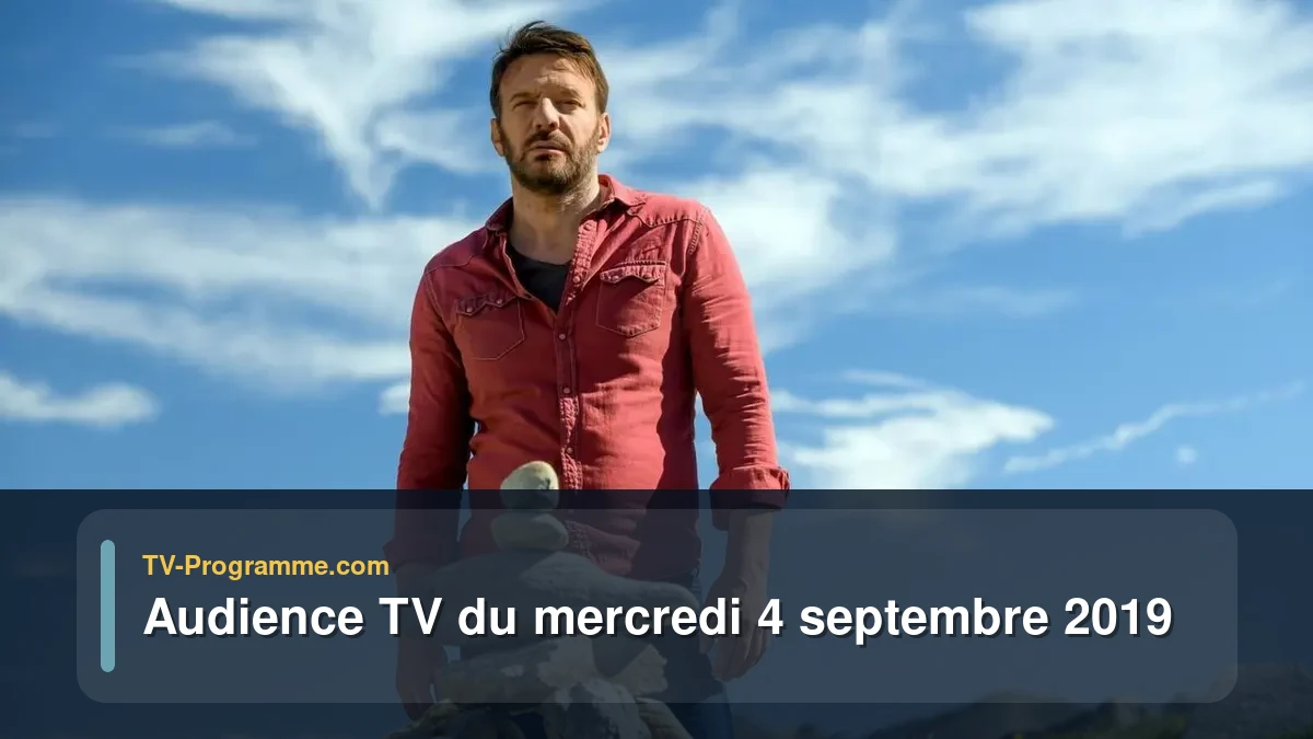Audiences TV et audimat en prime time du Mercredi 4 septembre 2019
