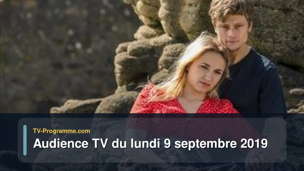 Audiences TV et audimat en prime time du Lundi 9 septembre 2019
