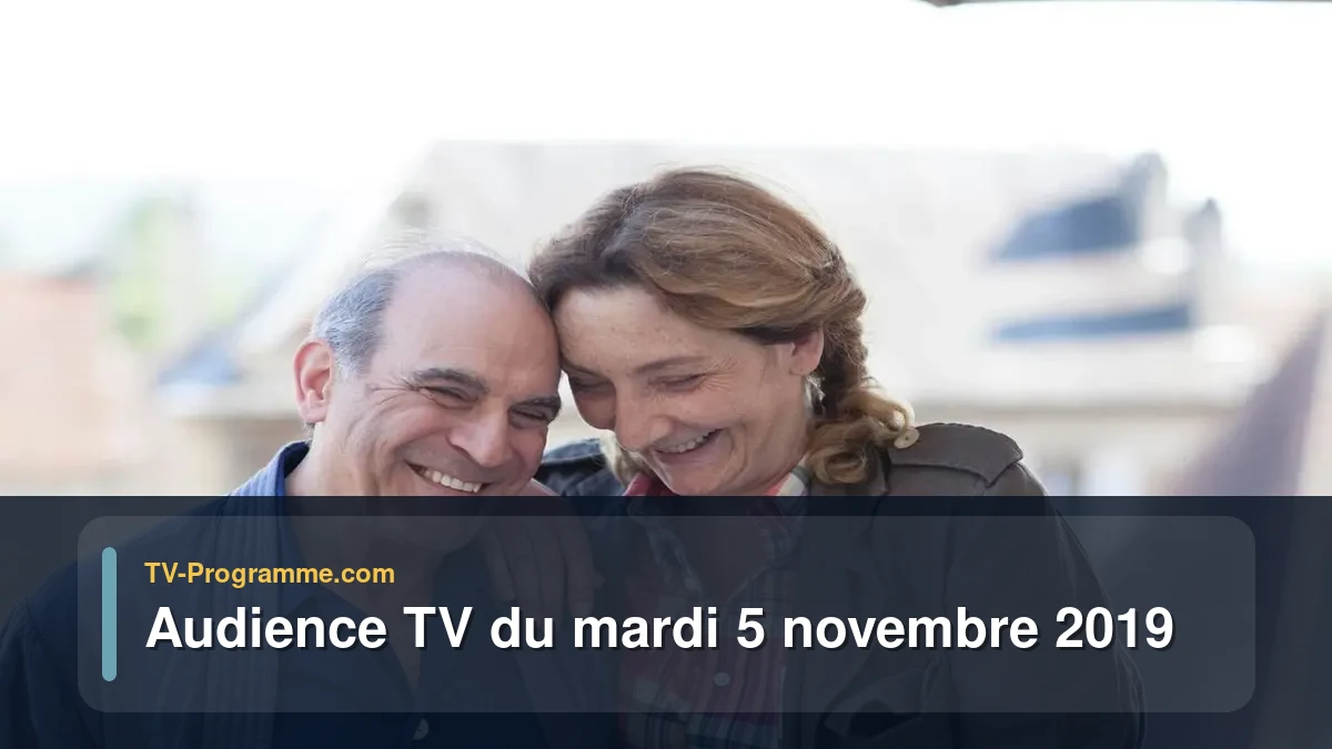 Audiences TV et audimat en prime time du Mardi 5 novembre 2019