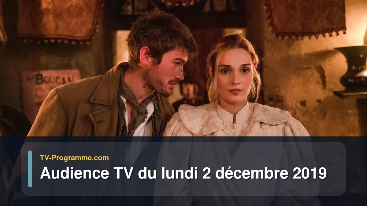Audiences TV et audimat en prime time du Lundi 2 décembre 2019