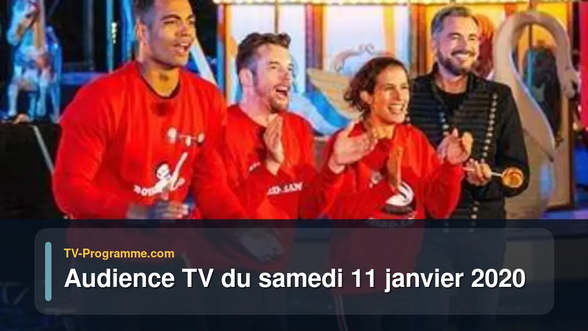 Audiences TV et audimat en prime time du Samedi 11 janvier 2020