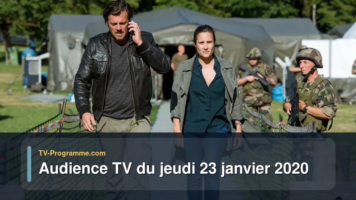 Audiences TV et audimat en prime time du Jeudi 23 janvier 2020