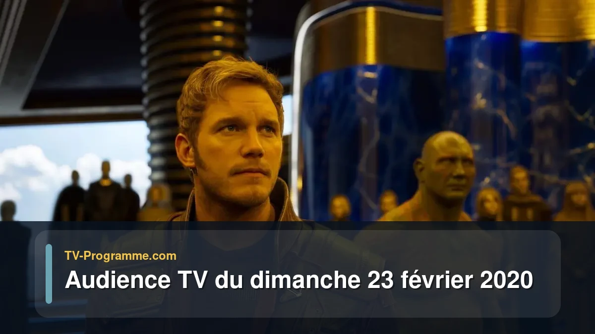 Audiences TV et audimat en prime time du Dimanche 23 février 2020