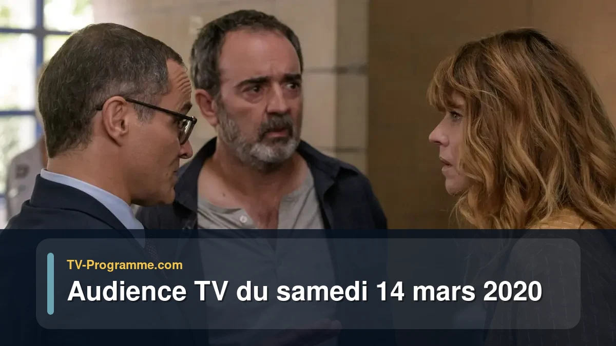 Audiences TV et audimat en prime time du Samedi 14 mars 2020