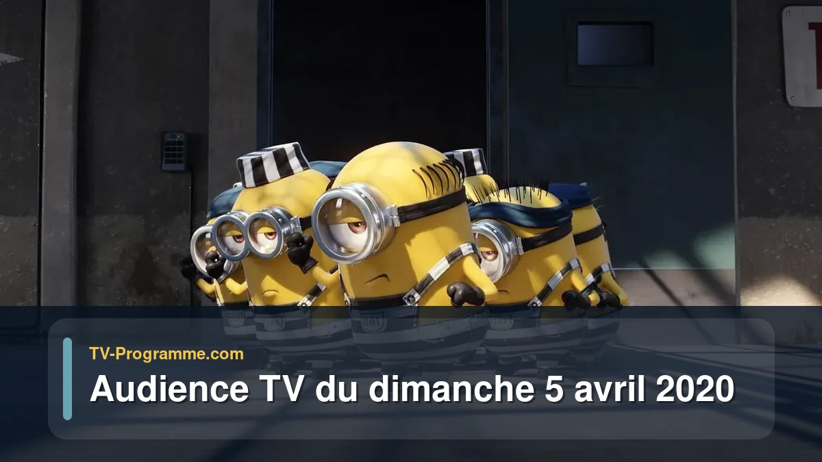 Audiences TV et audimat en prime time du Dimanche 5 avril 2020