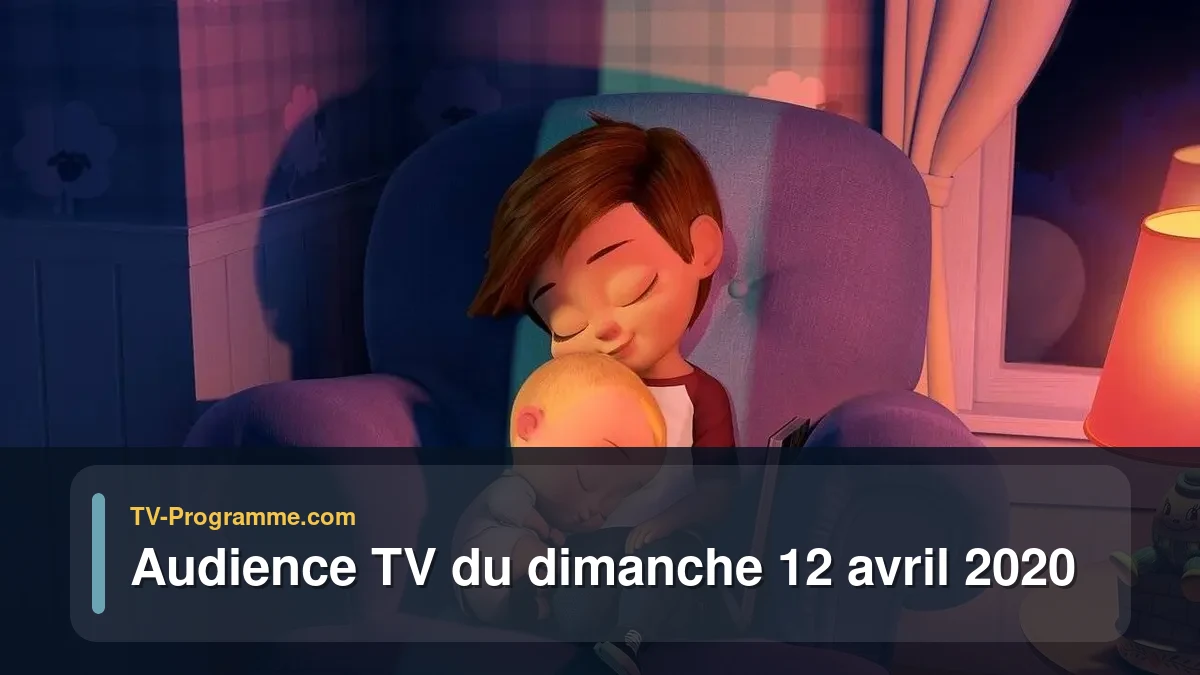 Audiences TV et audimat en prime time du Dimanche 12 avril 2020