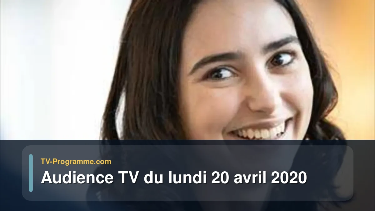 Audiences TV et audimat en prime time du Lundi 20 avril 2020