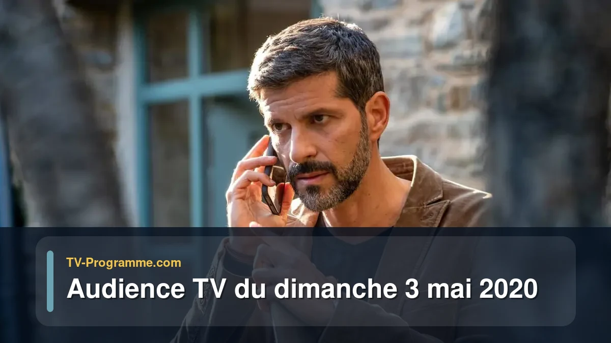 Audiences TV et audimat en prime time du Dimanche 3 mai 2020