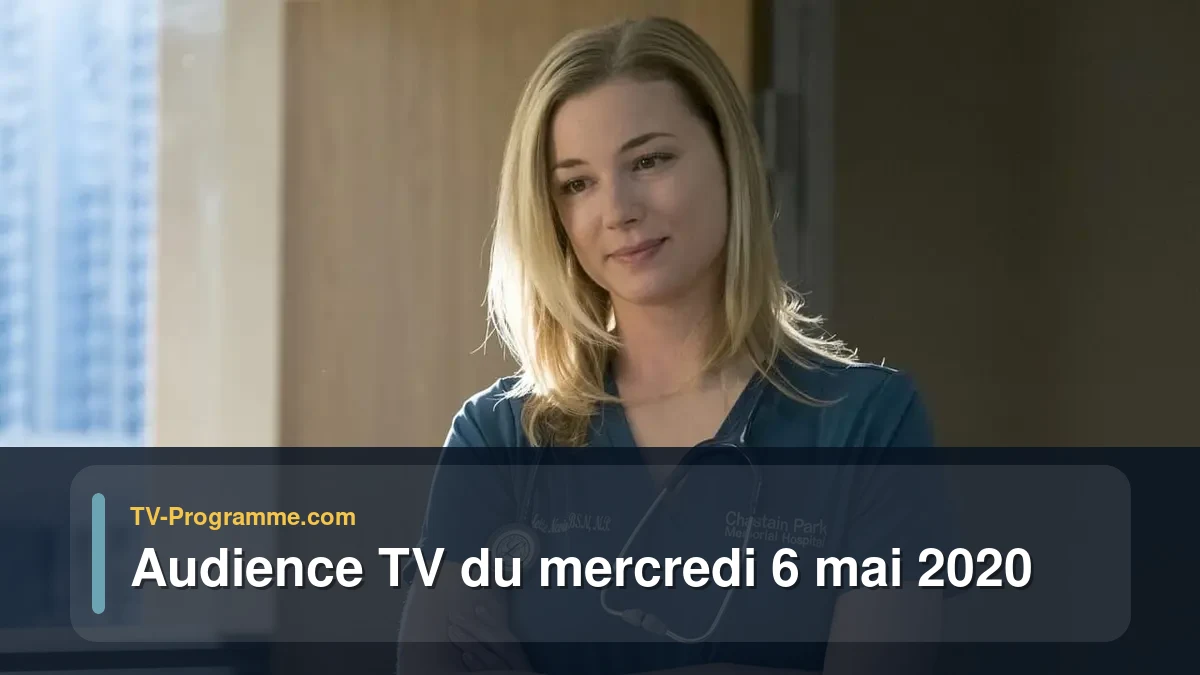 Audiences TV et audimat en prime time du Mercredi 6 mai 2020