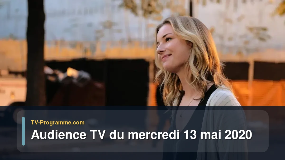 Audiences TV et audimat en prime time du Mercredi 13 mai 2020