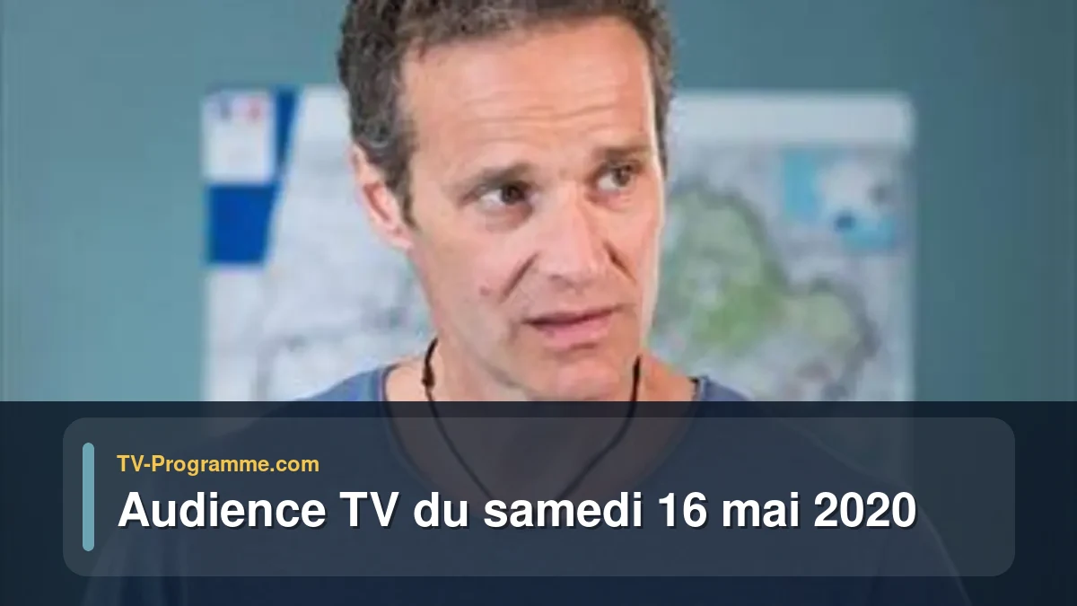 Audiences TV et audimat en prime time du Samedi 16 mai 2020