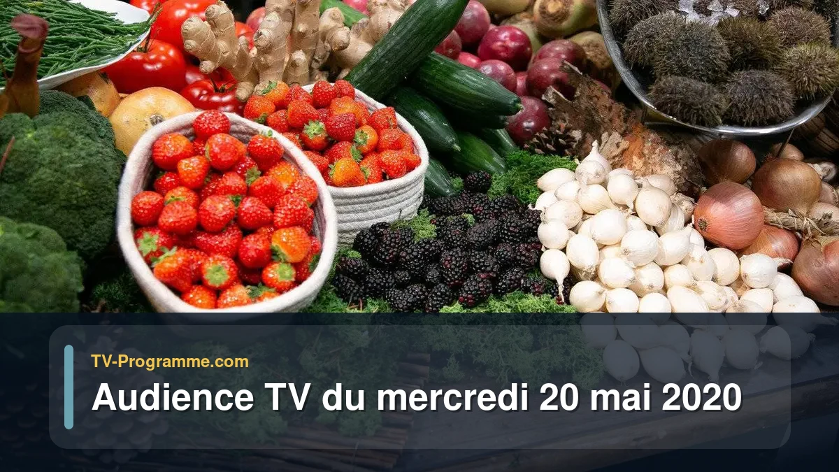 Audiences TV et audimat en prime time du Mercredi 20 mai 2020