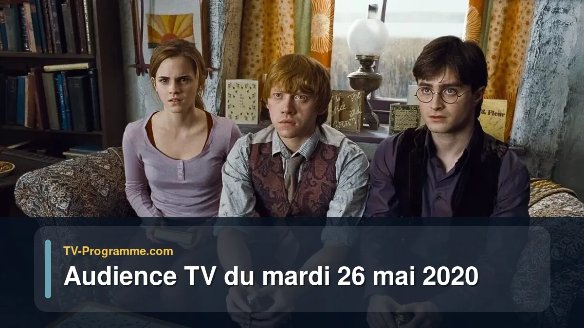 Audiences TV et audimat en prime time du Mardi 26 mai 2020