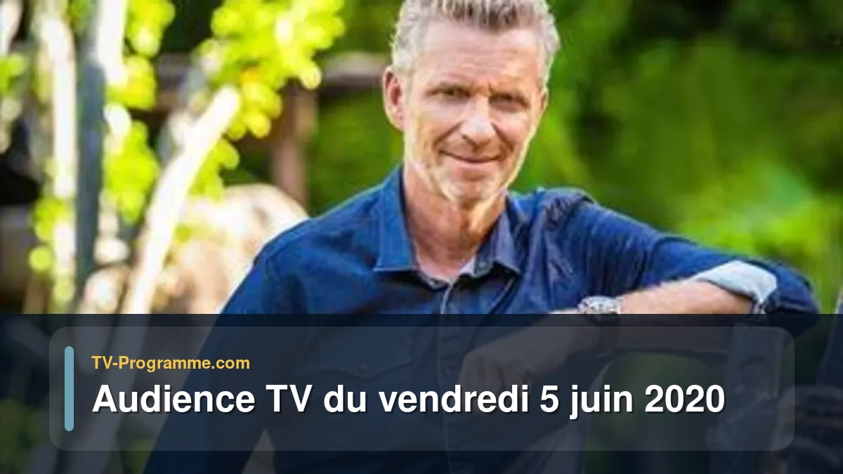 Audiences TV et audimat en prime time du Vendredi 5 juin 2020