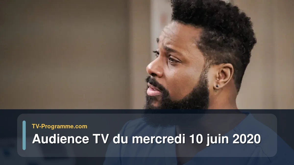 Audiences TV et audimat en prime time du Mercredi 10 juin 2020