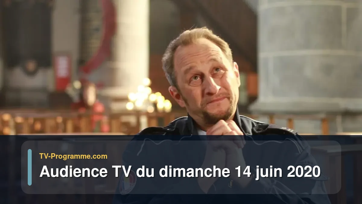 Audiences TV et audimat en prime time du Dimanche 14 juin 2020