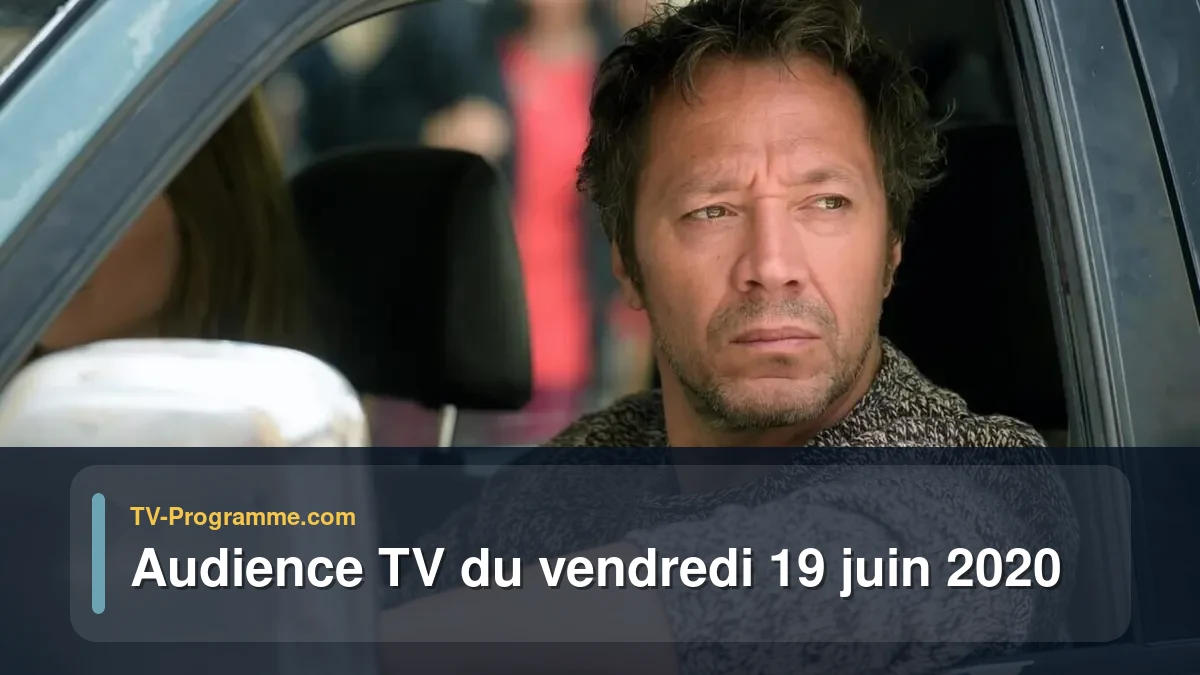 Audiences TV et audimat en prime time du Vendredi 19 juin 2020