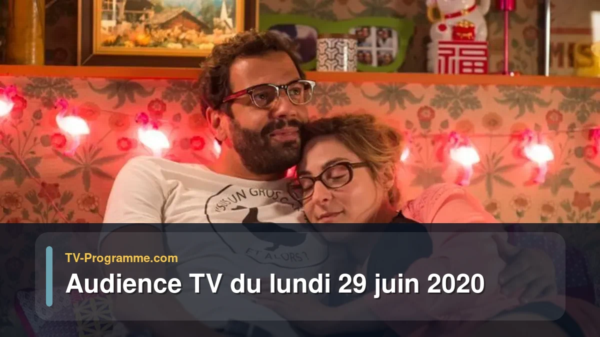 Audiences TV et audimat en prime time du Lundi 29 juin 2020