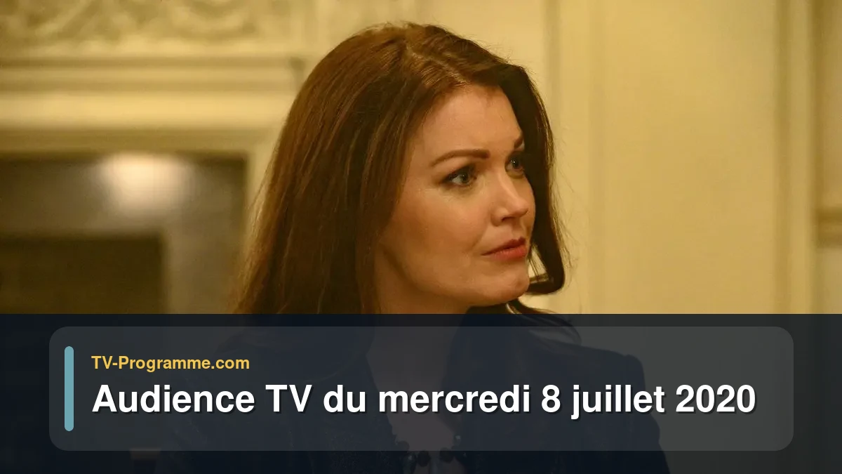 Audiences TV et audimat en prime time du Mercredi 8 juillet 2020
