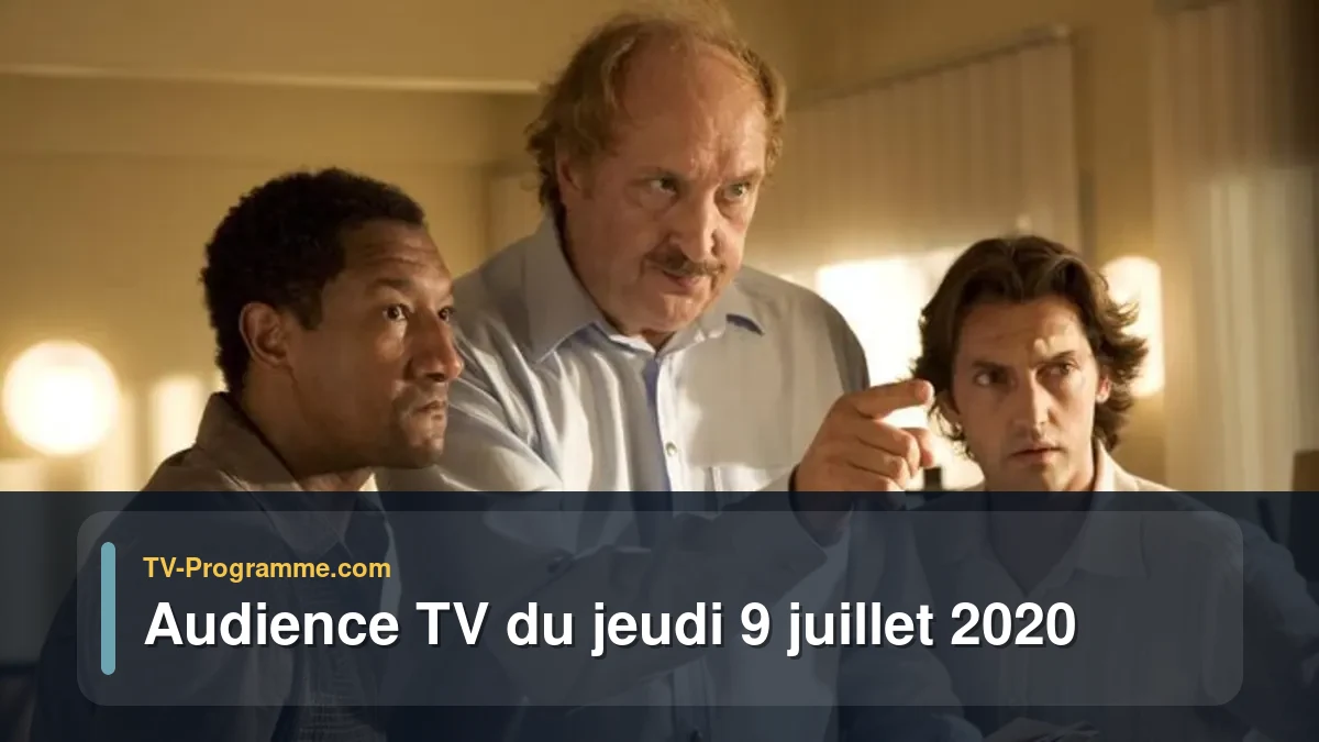 Audiences TV et audimat en prime time du Jeudi 9 juillet 2020