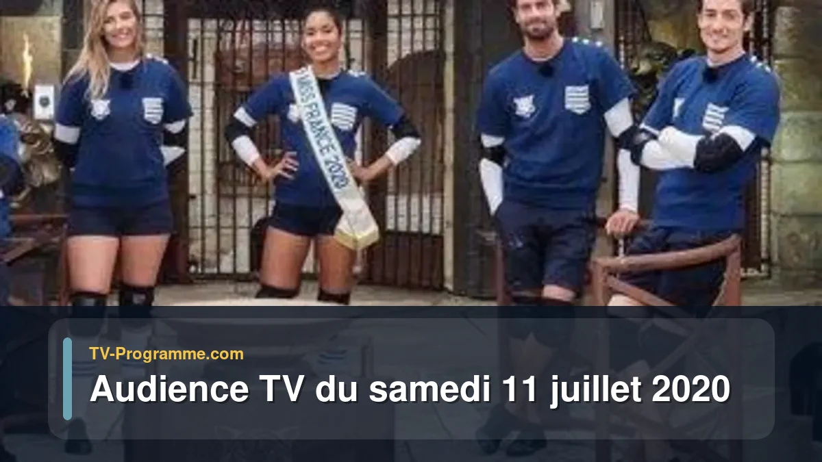 Audiences TV et audimat en prime time du Samedi 11 juillet 2020