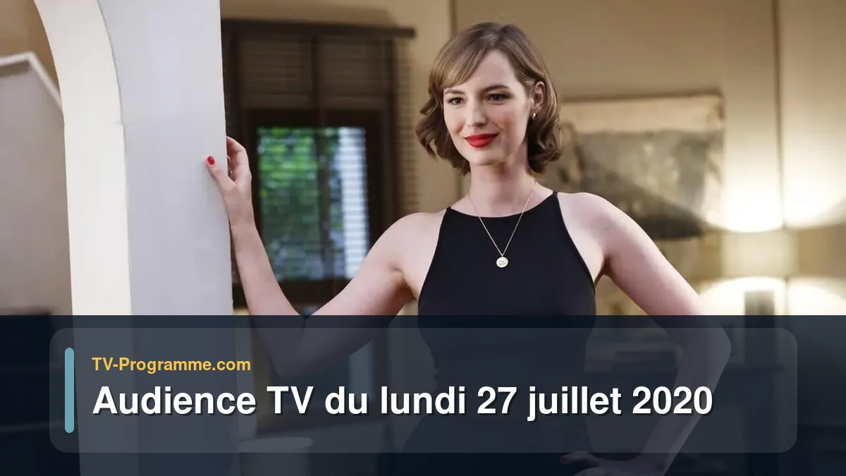 Audiences TV et audimat en prime time du Lundi 27 juillet 2020