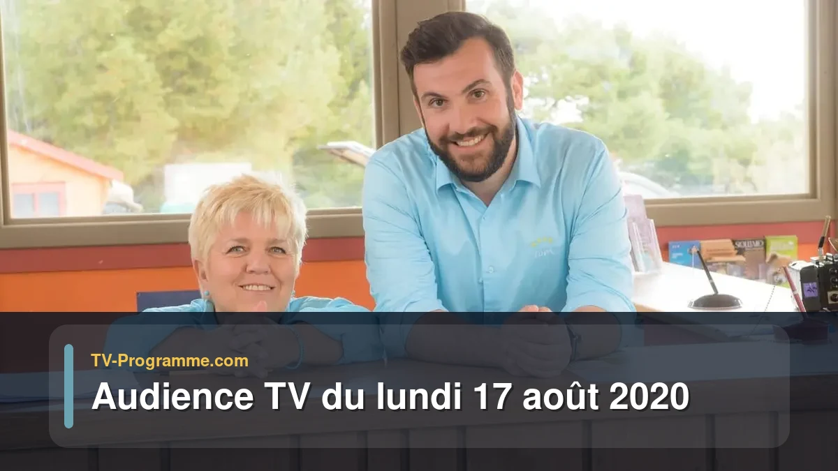 Audiences TV et audimat en prime time du Lundi 17 août 2020