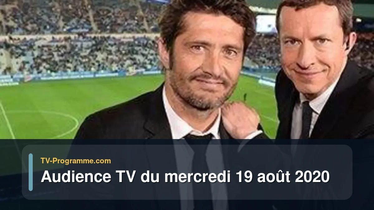 Audiences TV et audimat en prime time du Mercredi 19 août 2020