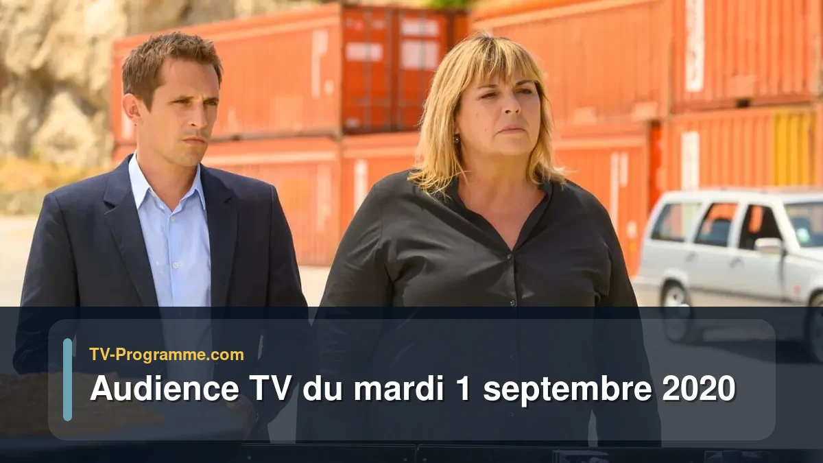 Audiences TV et audimat en prime time du Mardi 1 septembre 2020