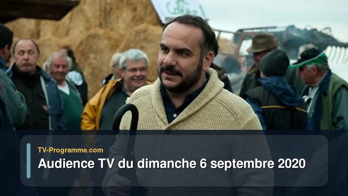 Audiences TV et audimat en prime time du Dimanche 6 septembre 2020