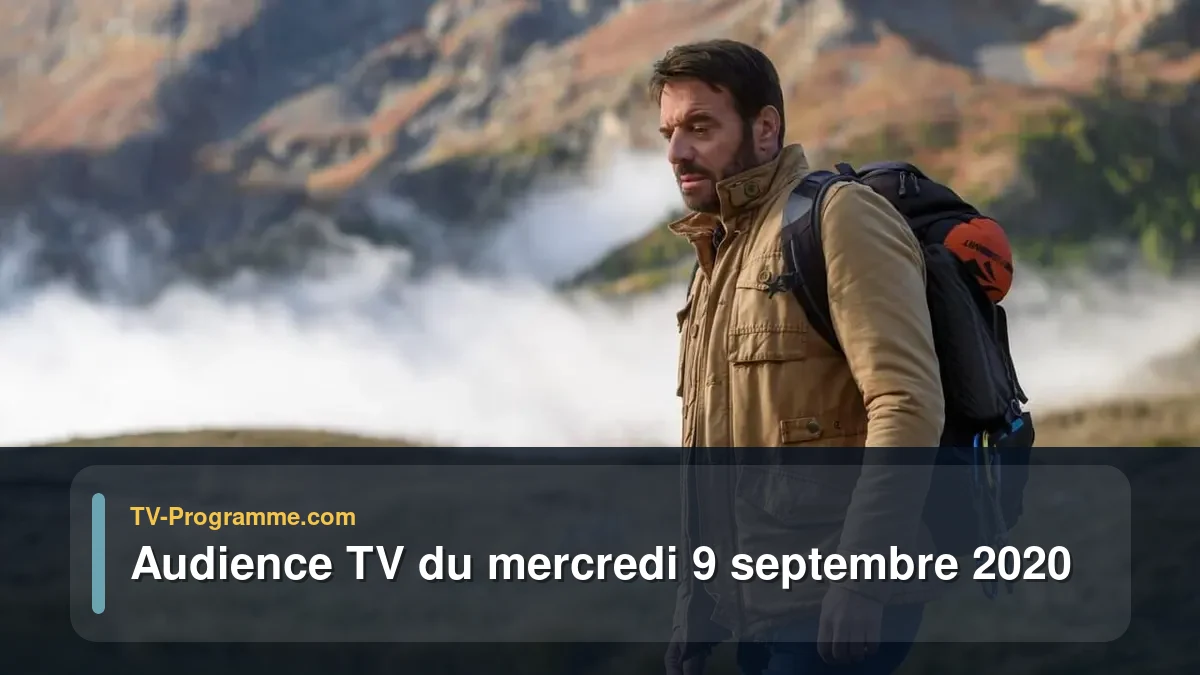 Audiences TV et audimat en prime time du Mercredi 9 septembre 2020