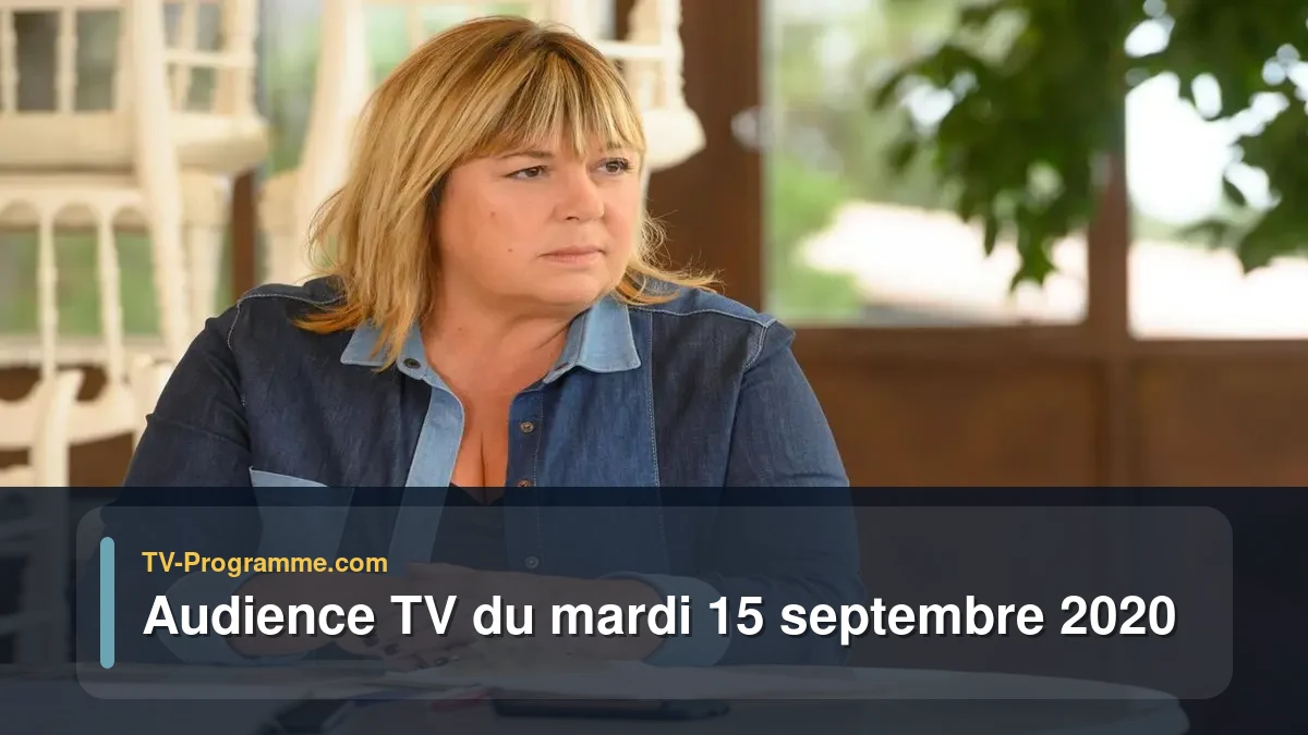 Audiences TV et audimat en prime time du Mardi 15 septembre 2020
