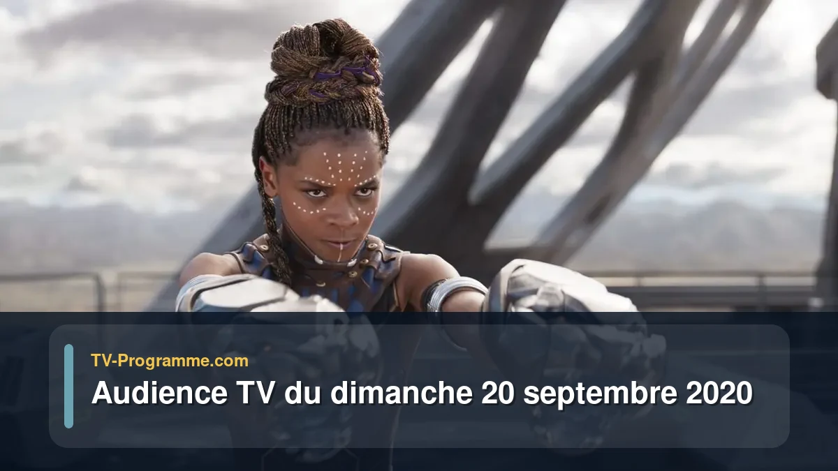 Audiences TV et audimat en prime time du Dimanche 20 septembre 2020