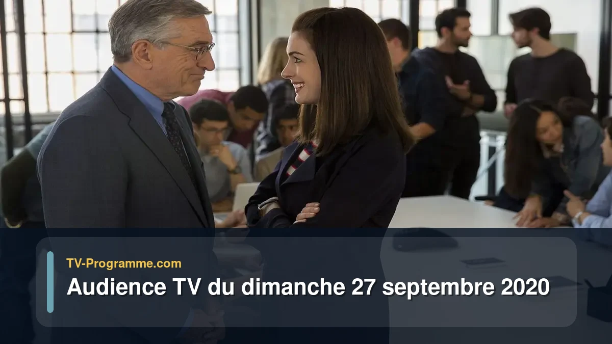 Audiences TV et audimat en prime time du Dimanche 27 septembre 2020