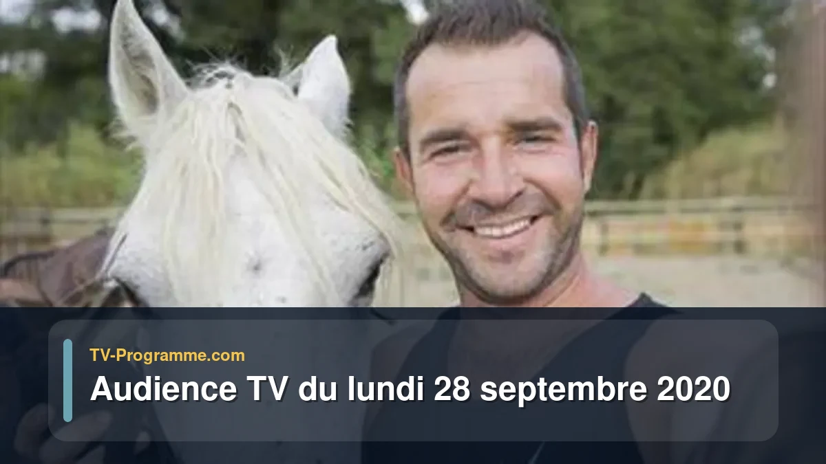 Audiences TV et audimat en prime time du Lundi 28 septembre 2020