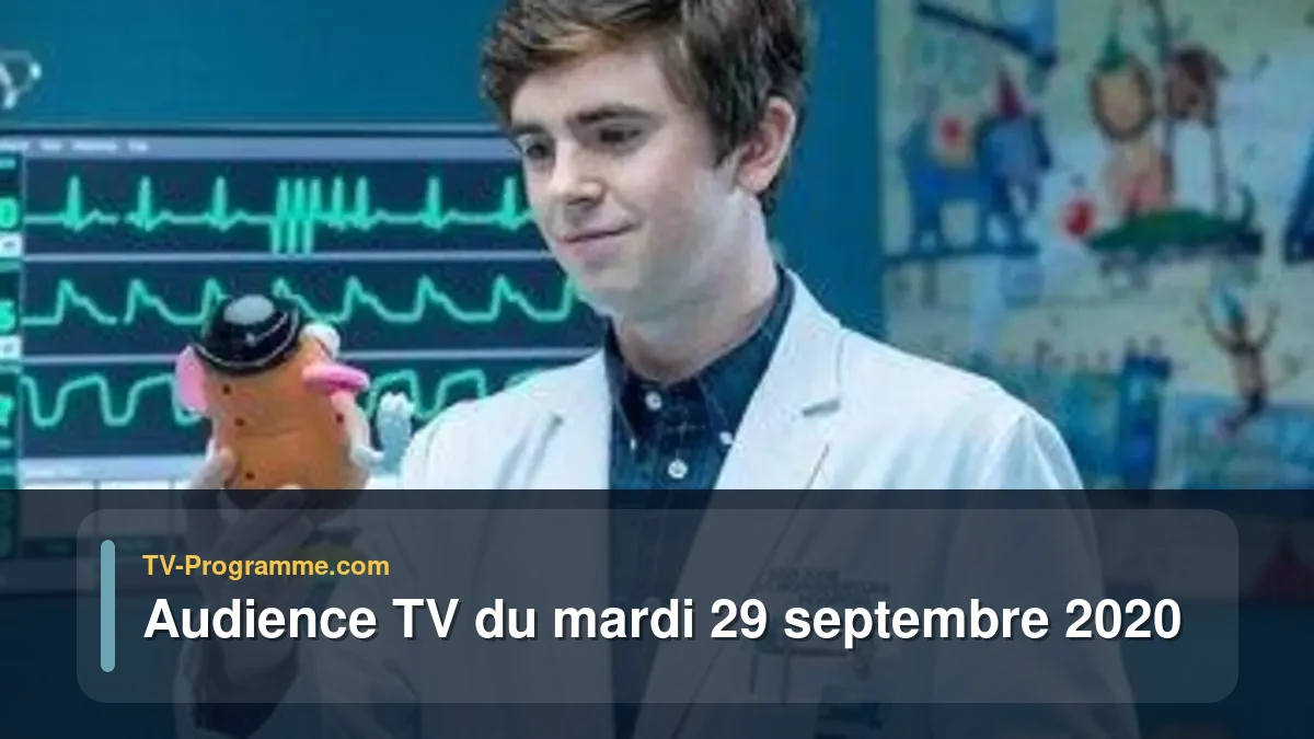 Audiences TV et audimat en prime time du Mardi 29 septembre 2020