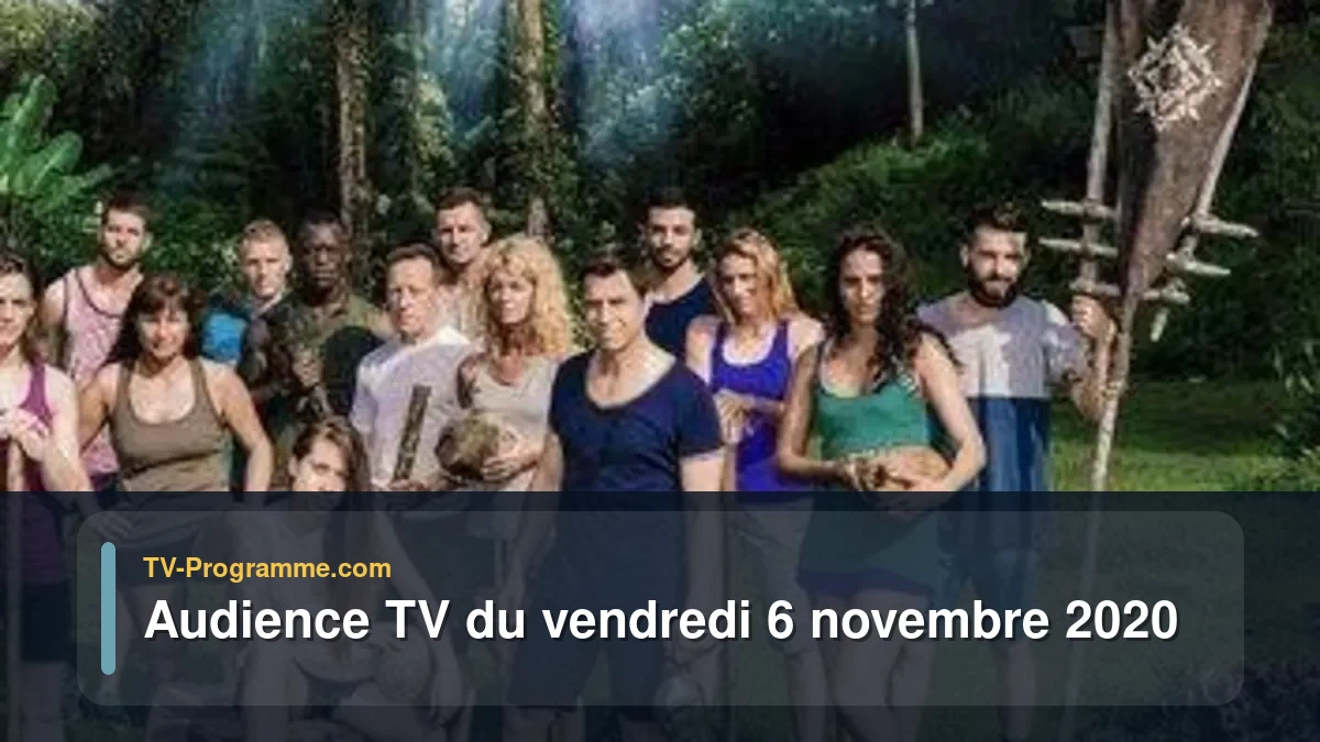 Audiences TV et audimat en prime time du Vendredi 6 novembre 2020