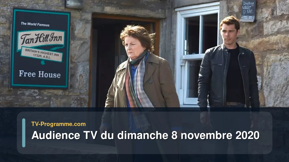 Audiences TV et audimat en prime time du Dimanche 8 novembre 2020