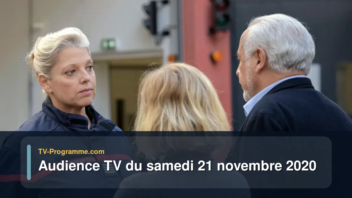 Audiences TV et audimat en prime time du Samedi 21 novembre 2020