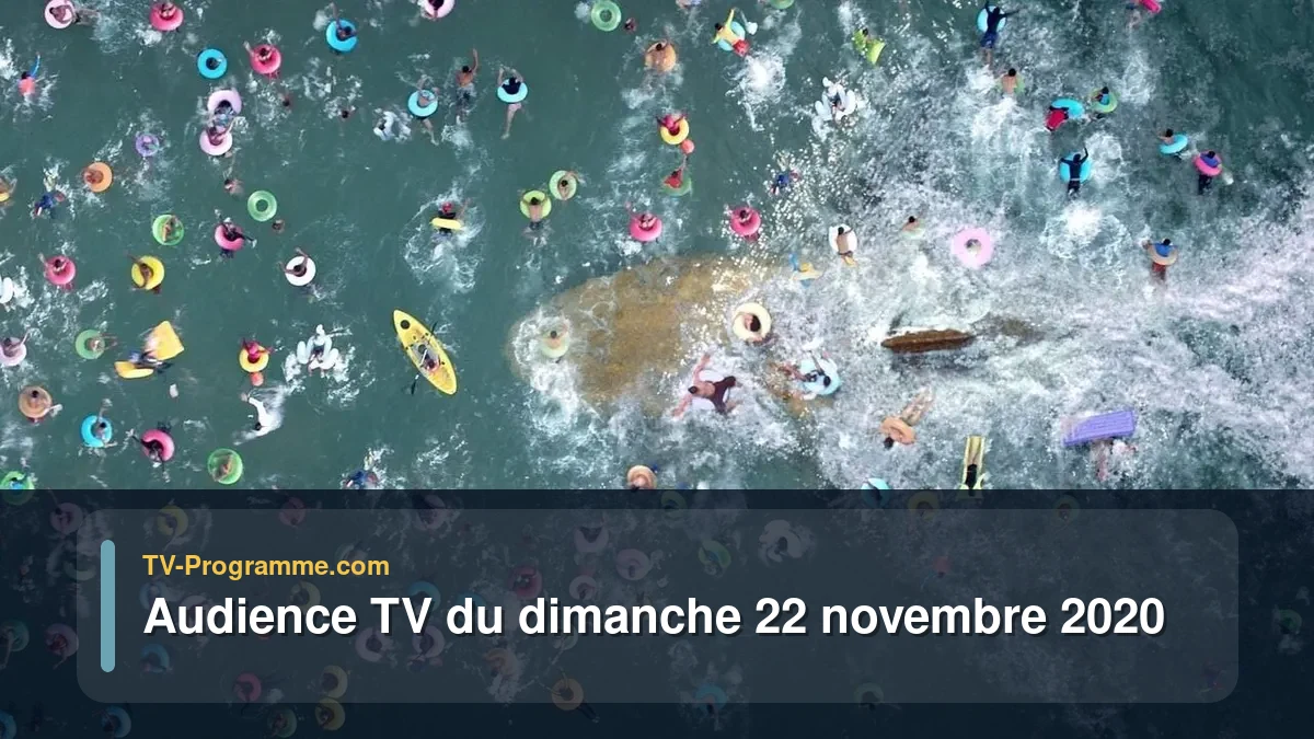 Audiences TV et audimat en prime time du Dimanche 22 novembre 2020