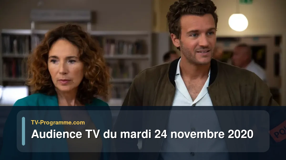 Audiences TV et audimat en prime time du Mardi 24 novembre 2020
