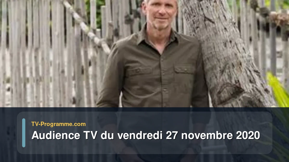 Audiences TV et audimat en prime time du Vendredi 27 novembre 2020