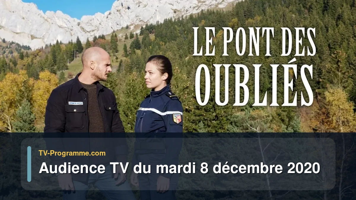 Audiences TV et audimat en prime time du Mardi 8 décembre 2020