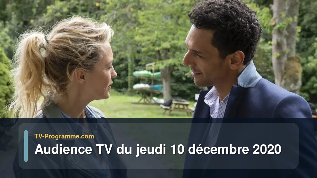 Audiences TV et audimat en prime time du Jeudi 10 décembre 2020
